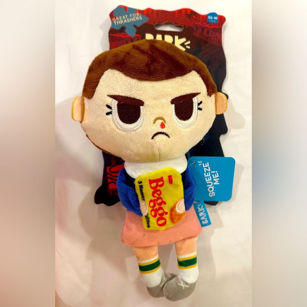 Stranger Things Dog Toy, Eleven Off-Leash, Bark Box